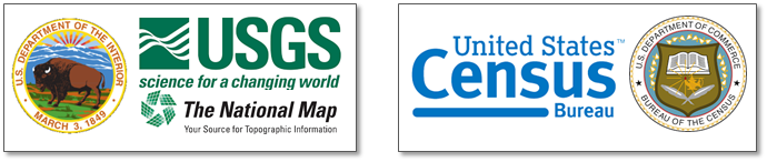 U.S. Geological Survey and U.S. Census Bureau